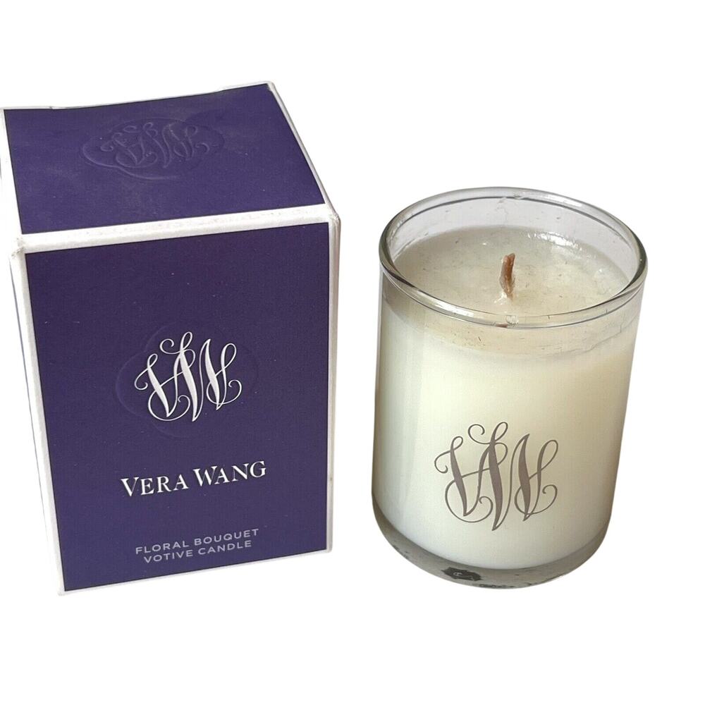 Vera Wang x NEST Glass Votive Candle Limited Edition Floral Fragrance 2.4 oz